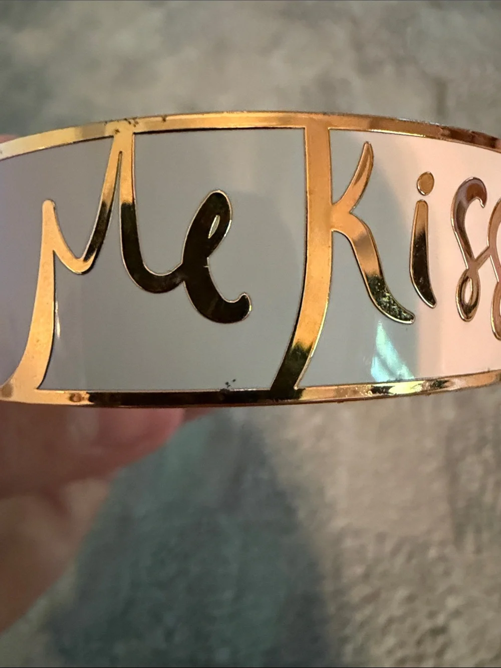 Kate Spade Pale Pink and Gold 